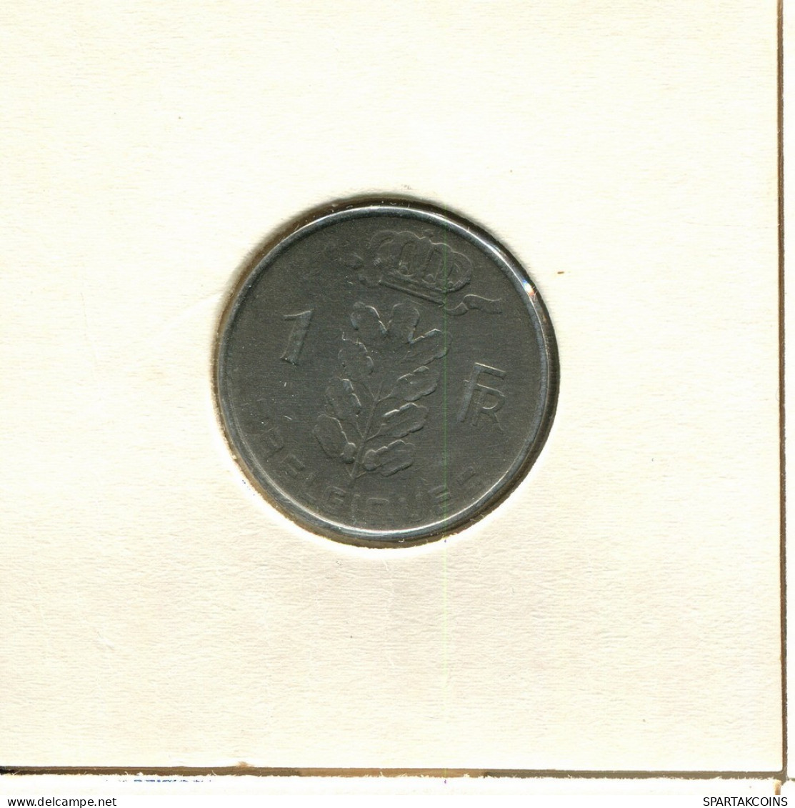 1 FRANC 1952 FRENCH Text BÉLGICA BELGIUM Moneda #BB292.E.A - 1 Franc