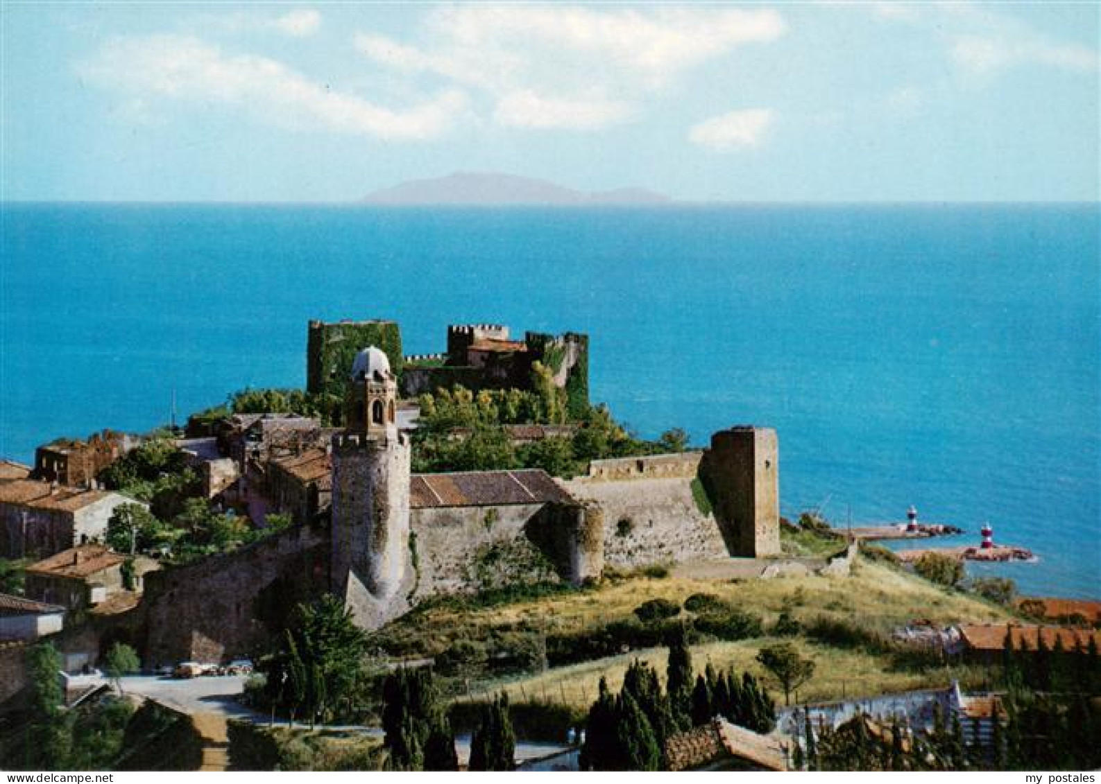 73946041 Castiglione__della_Pescaia_IT La Rocca E Il Castello Burg Schloss - Sonstige & Ohne Zuordnung