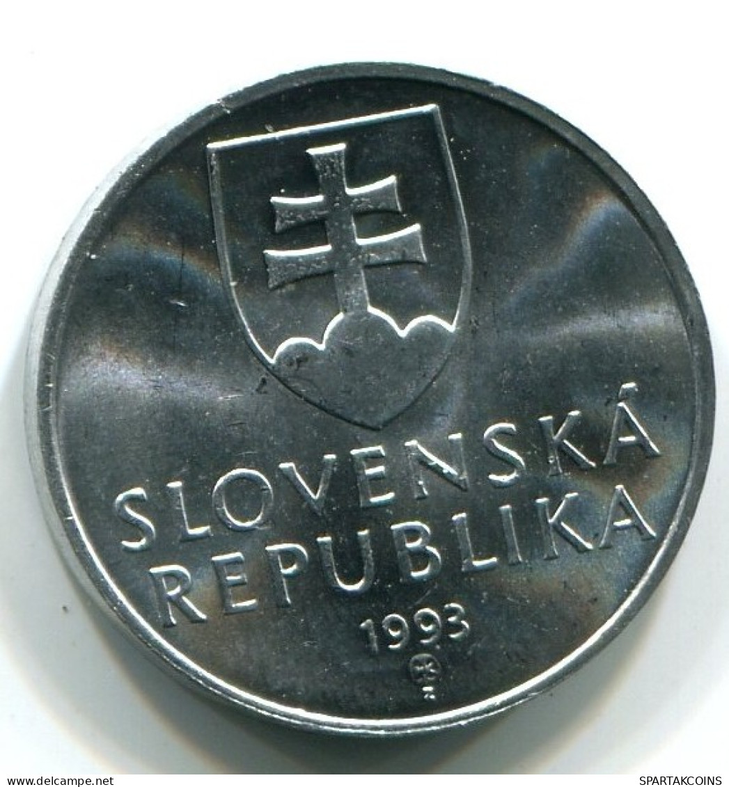 10 HELLERS 1993 SLOVAKIA UNC Coin #W10836.U.A - Slowakije