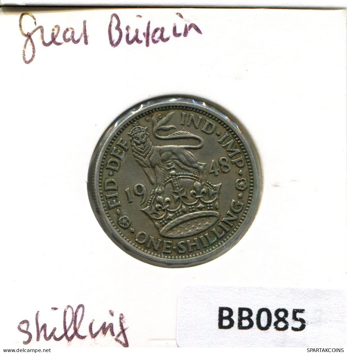 SHILLING 1948 UK GRANDE-BRETAGNE GREAT BRITAIN Pièce #BB085.F.A - I. 1 Shilling