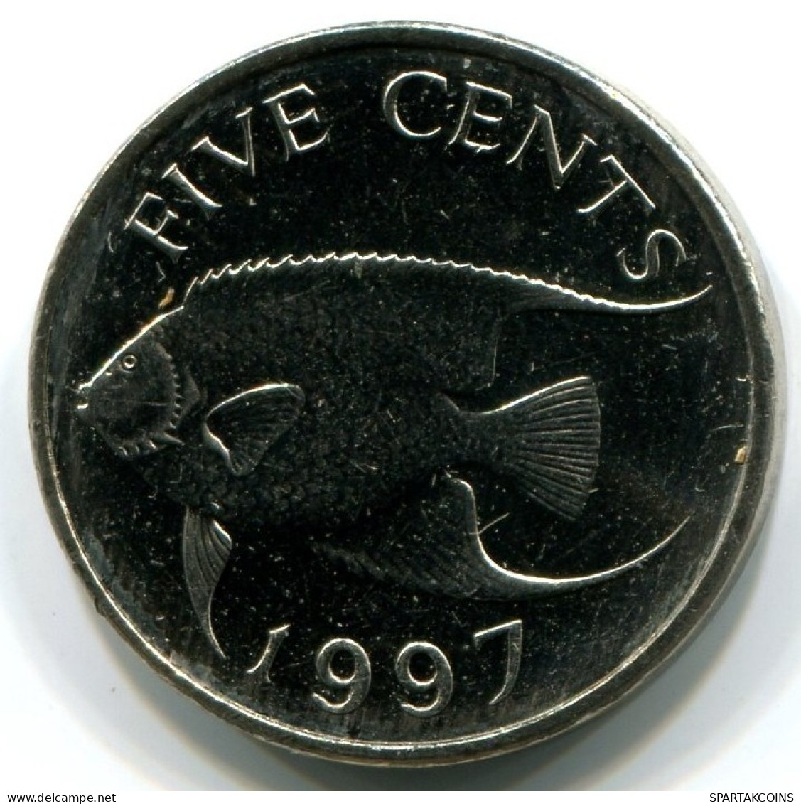 5 CENT 1997 BERMUDA Moneda UNC #W11296.E.A - Bermuda