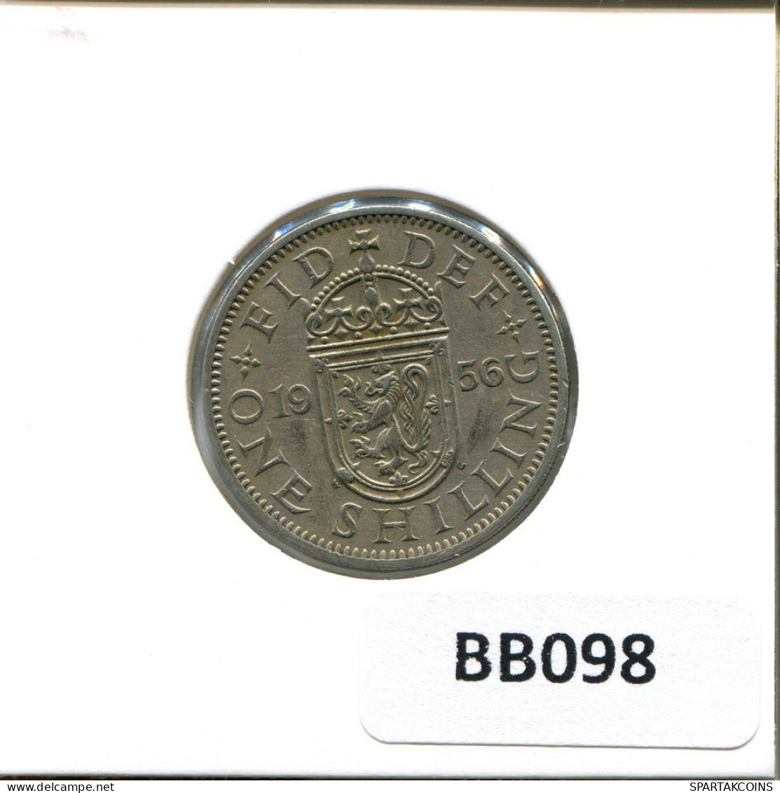 SHILLING 1956 UK GREAT BRITAIN Coin #BB098.U.A - I. 1 Shilling