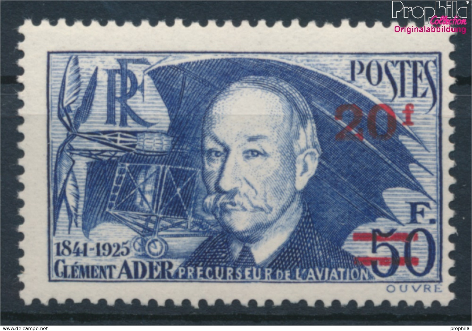 Frankreich 495b Dickes Papier Postfrisch 1940 Aufdruckausgabe (10391194 - Nuevos