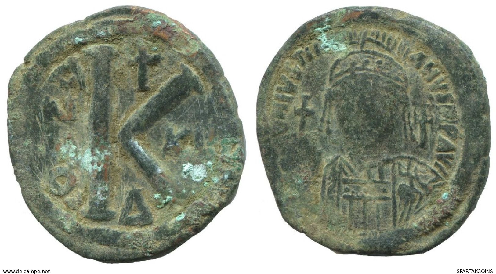 FLAVIUS PETRUS SABBATIUS 1/2 FOLLIS BYZANTINE Moneda 11.3g/33mm #AA483.19.E.A - Byzantine