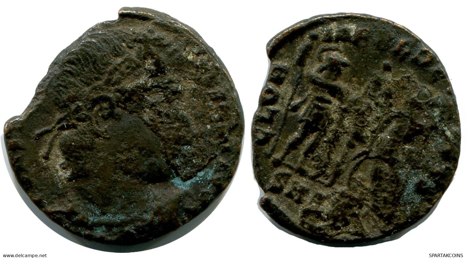 ROMAN Pièce MINTED IN ALEKSANDRIA FROM THE ROYAL ONTARIO MUSEUM #ANC10175.14.F.A - Der Christlischen Kaiser (307 / 363)