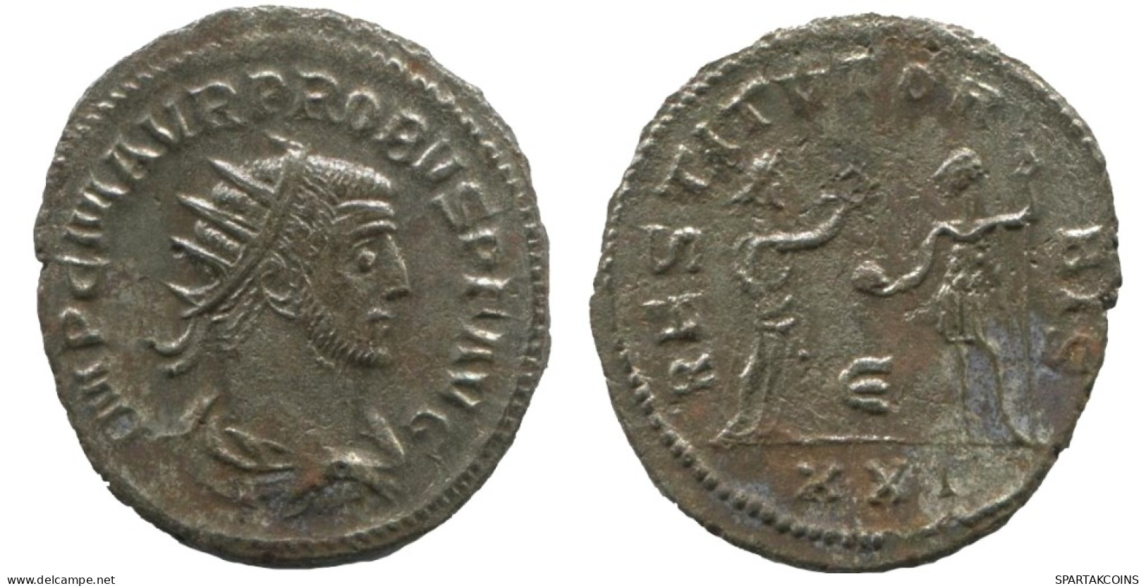 PROBUS ANTONINIANUS Siscia (E /XXI) AD 278 RESTITVTOR BIS #ANT1886.48.F.A - Der Soldatenkaiser (die Militärkrise) (235 / 284)