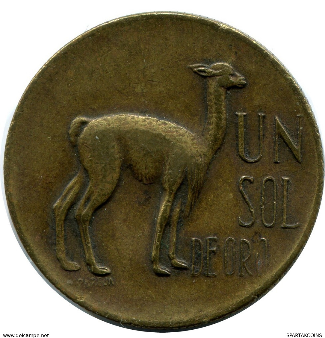 1 SOL 1969 PERU Coin #AZ082.U.A - Perú