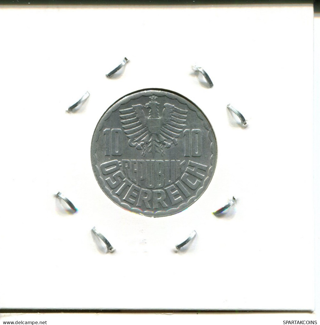 10 GROSCHEN 1970 AUSTRIA Coin #AT550.U.A - Autriche