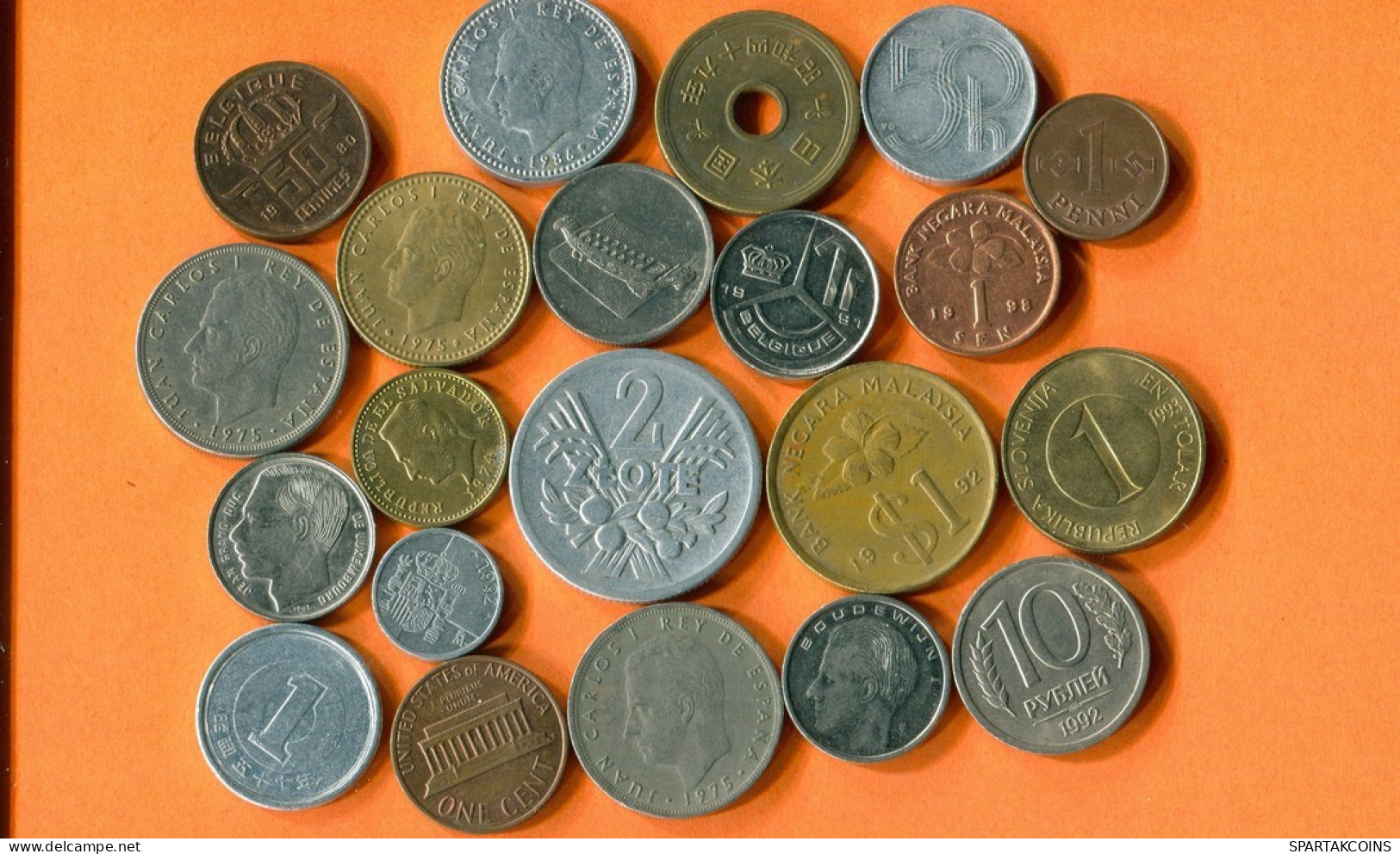 Collection MUNDO Moneda Lote Mixto Diferentes PAÍSES Y REGIONES #L10007.2.E.A - Otros & Sin Clasificación