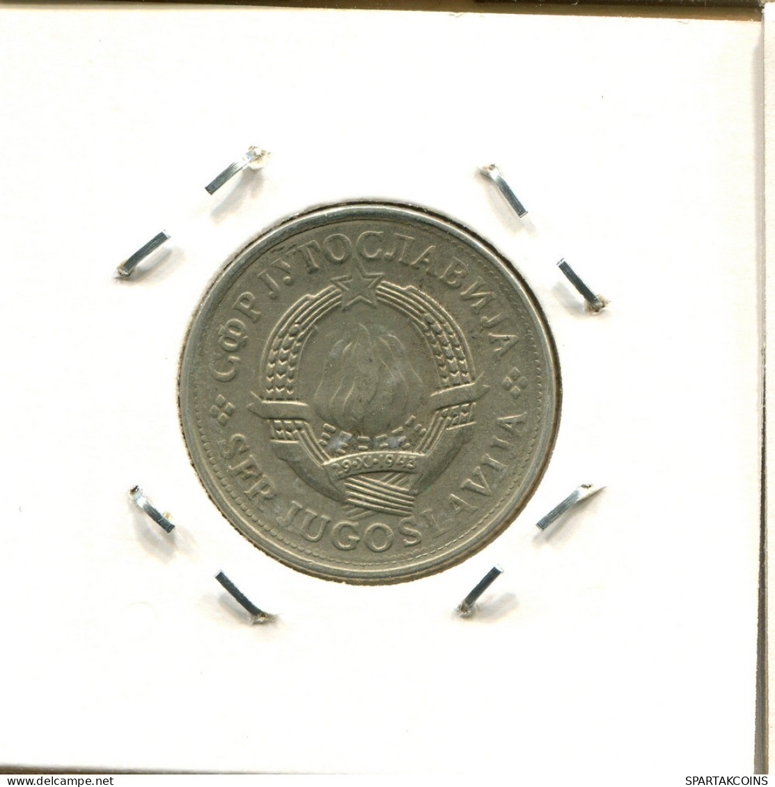 2 DINARA 1981 YUGOSLAVIA Moneda #BA034.E.A - Joegoslavië
