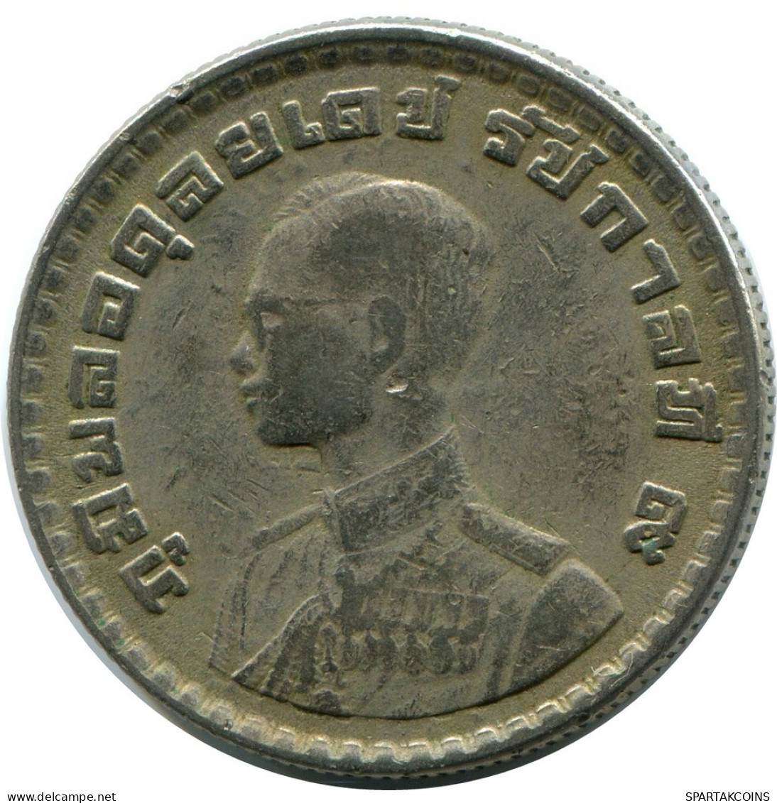 1 BAHT 1962 TAILANDESA THAILAND RAMA IX Moneda #AZ119.E.A - Tailandia