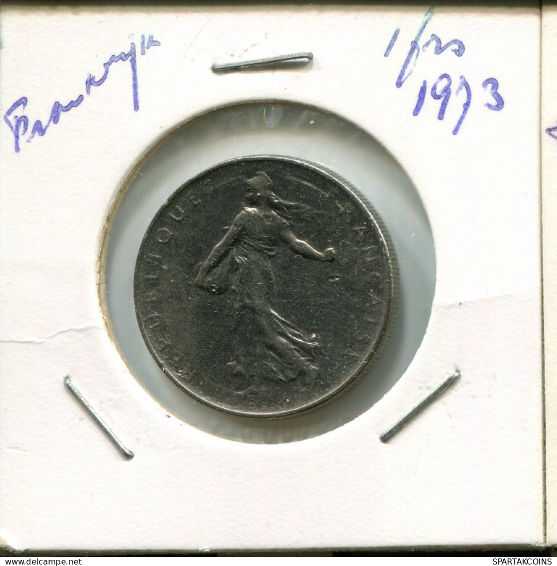 1 FRANC 1973 FRANCE Coin French Coin #AN966.U.A - 1 Franc