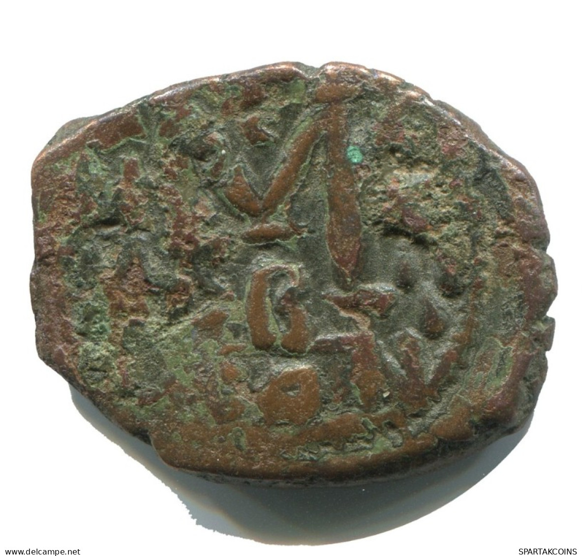 FLAVIUS JUSTINUS II FOLLIS Auténtico Antiguo BYZANTINE Moneda 6.4g/27m #AB319.9.E.A - Byzantinische Münzen
