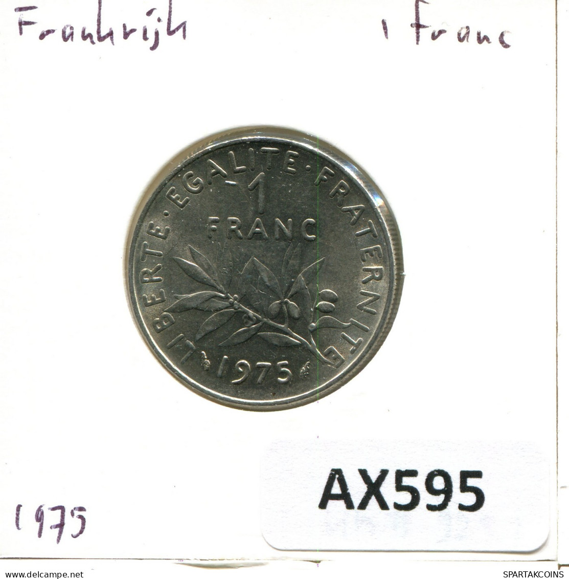 1 FRANC 1975 FRANCE Coin #AX595.U.A - 1 Franc