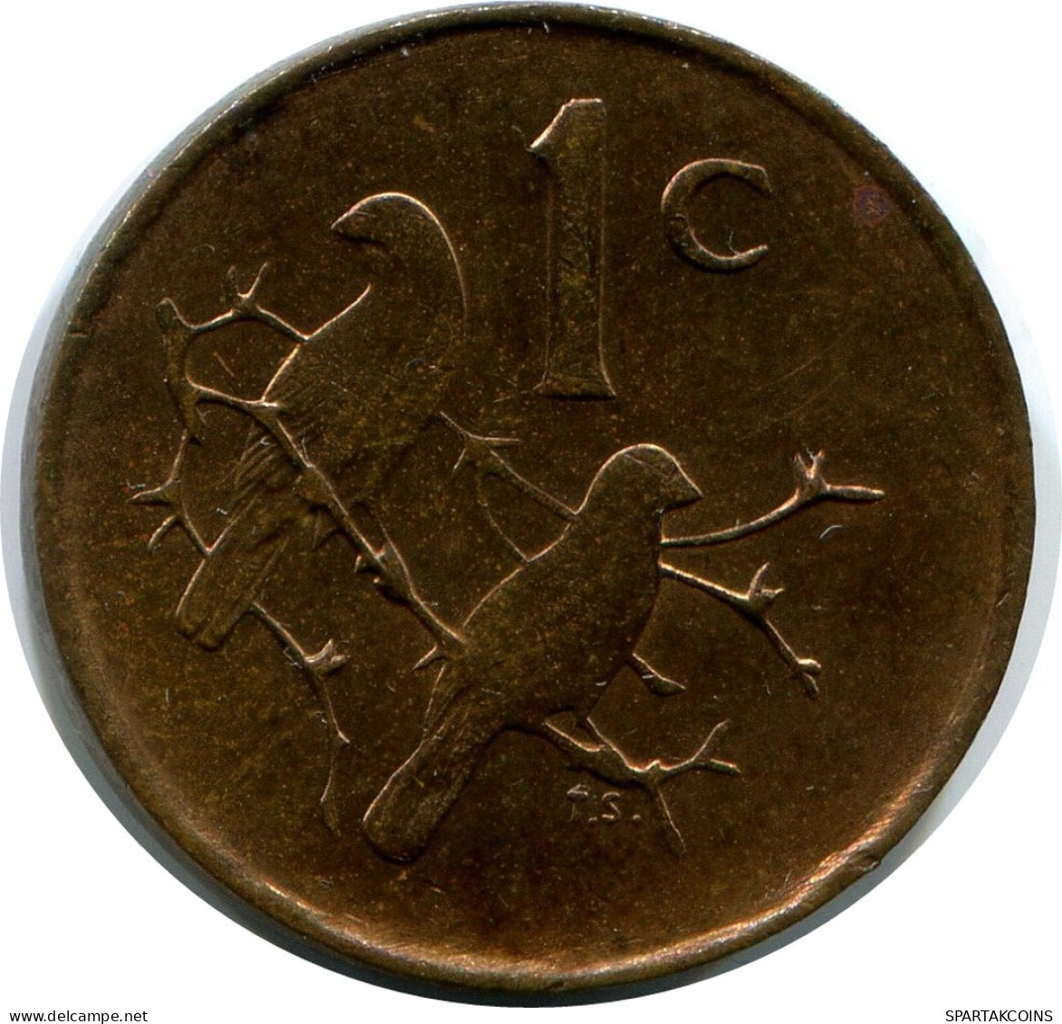 1 CENT 1988 SOUTH AFRICA Coin #AP936.U.A - Afrique Du Sud