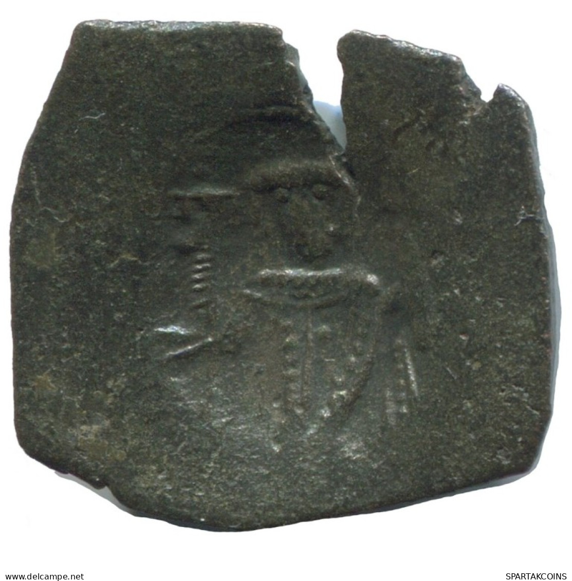 TRACHY BYZANTINISCHE Münze  EMPIRE Antike Authentisch Münze 1.7g/19mm #AG690.4.D.A - Byzantinische Münzen