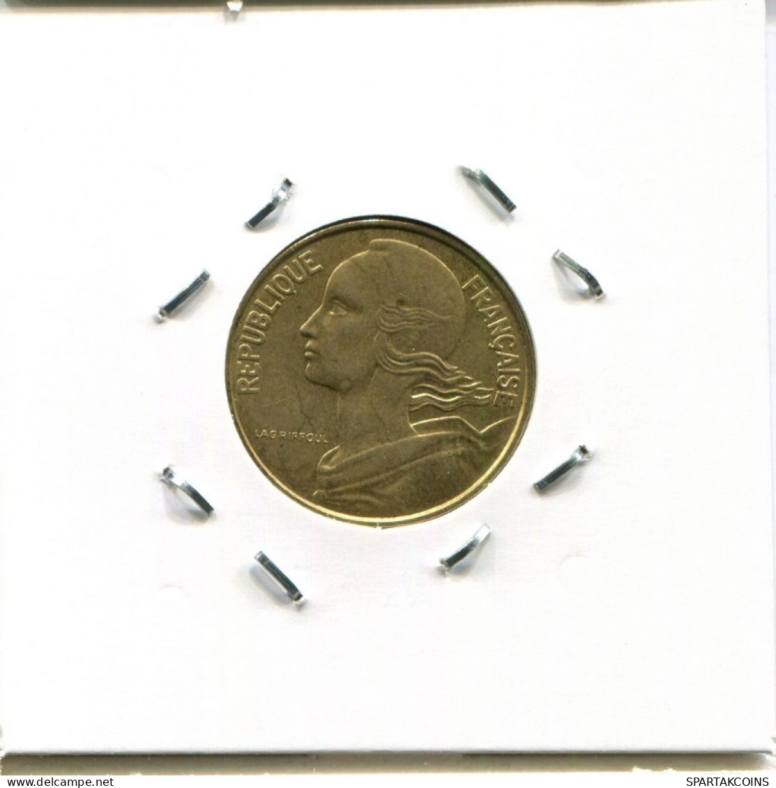 10 CENTIMES 1987 FRANCIA FRANCE Moneda #AM828.E.A - 10 Centimes
