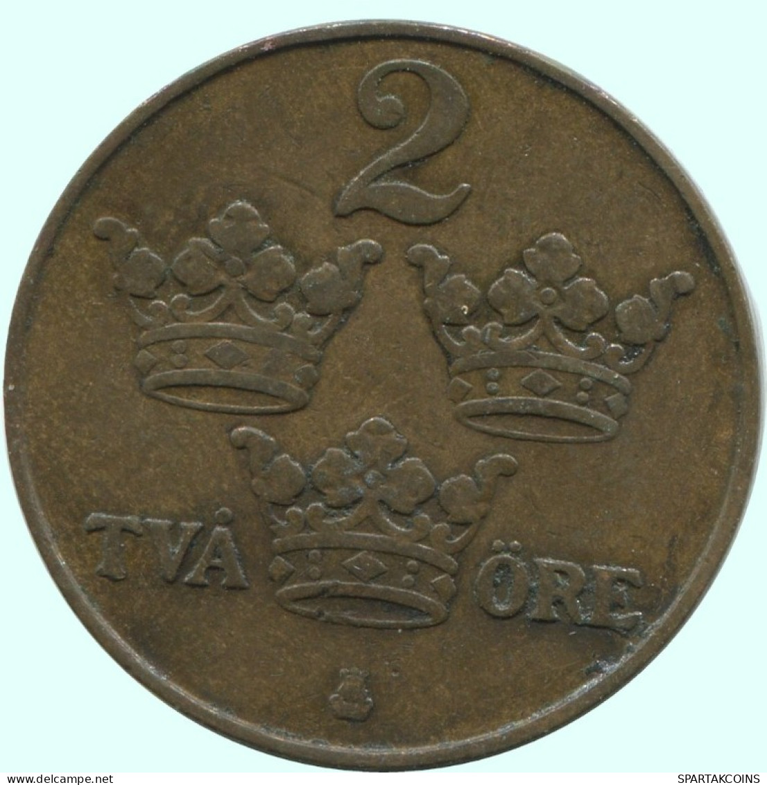 2 ORE 1912 SUECIA SWEDEN Moneda #AC805.2.E.A - Schweden