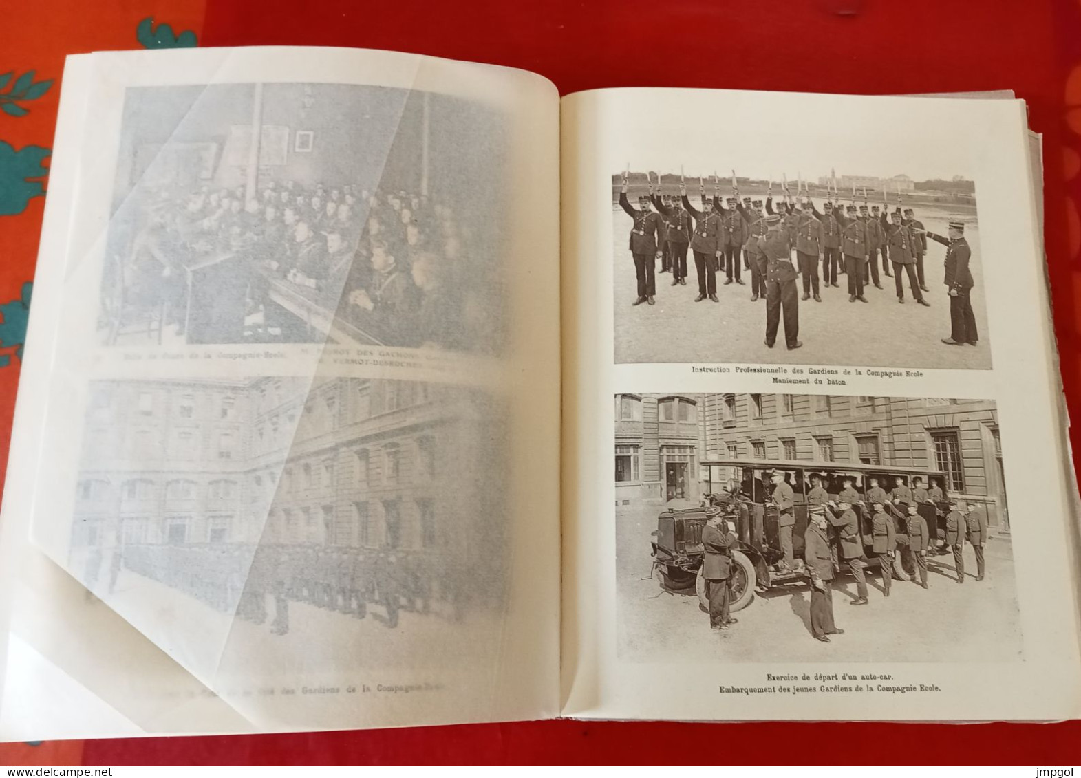 Préfecture de Police Paris Police Municipale Album des Gardiens de la Paix 1927-1934 80 Photos Commissaires Brigades