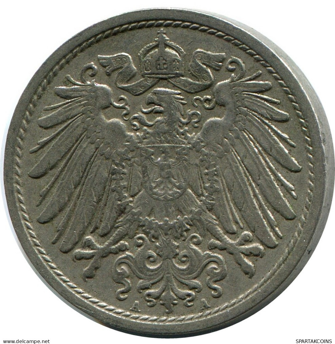 10 PFENNIG 1911 A DEUTSCHLAND Münze GERMANY #DB313.D.A - 10 Pfennig