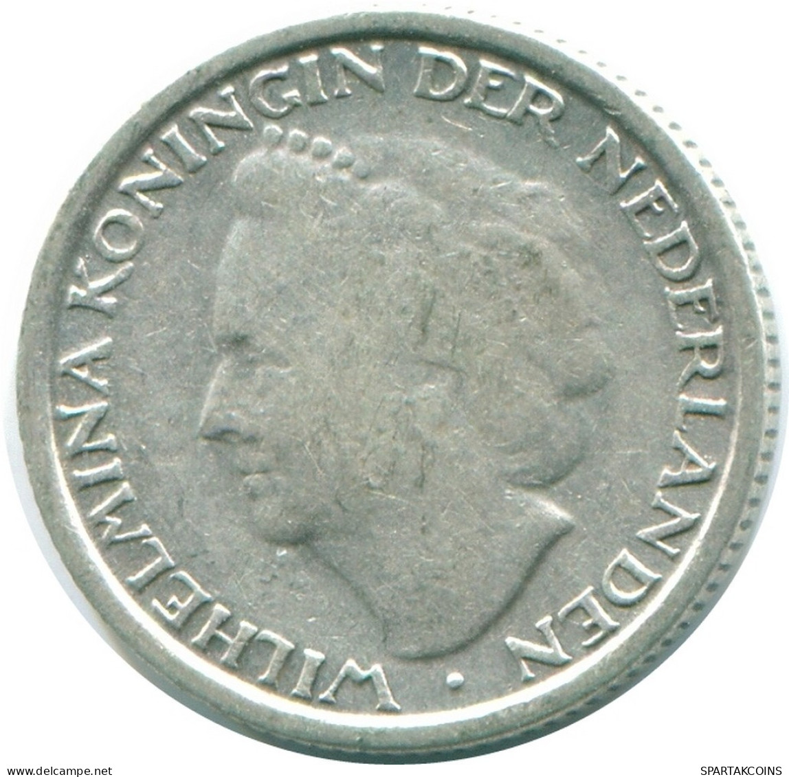 1/10 GULDEN 1948 CURACAO Netherlands SILVER Colonial Coin #NL11896.3.U.A - Curaçao