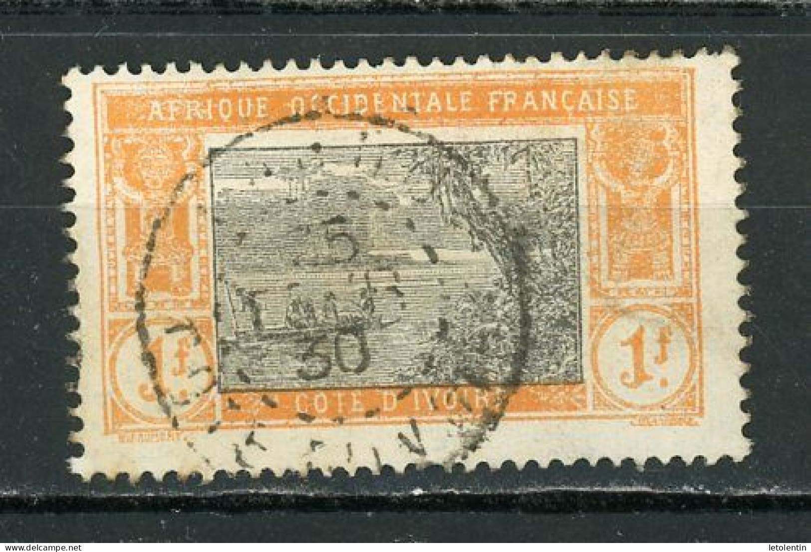 COTE D'IVOIRE (RF) - PAYSAGE - N° Yt 55 Obli. - Used Stamps