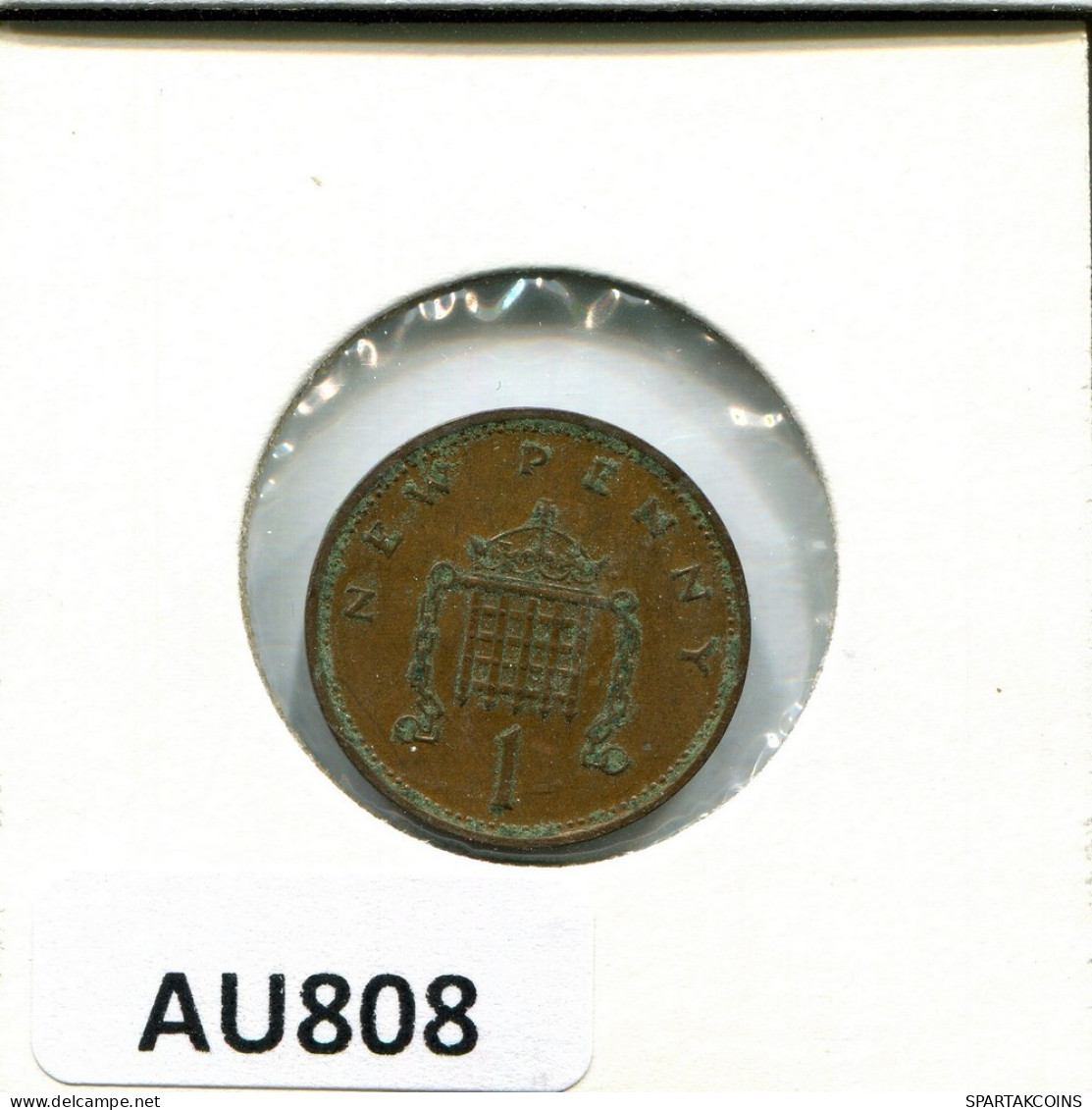 NEW PENNY 1981 UK GRANDE-BRETAGNE GREAT BRITAIN Pièce #AU808.F.A - 1 Penny & 1 New Penny