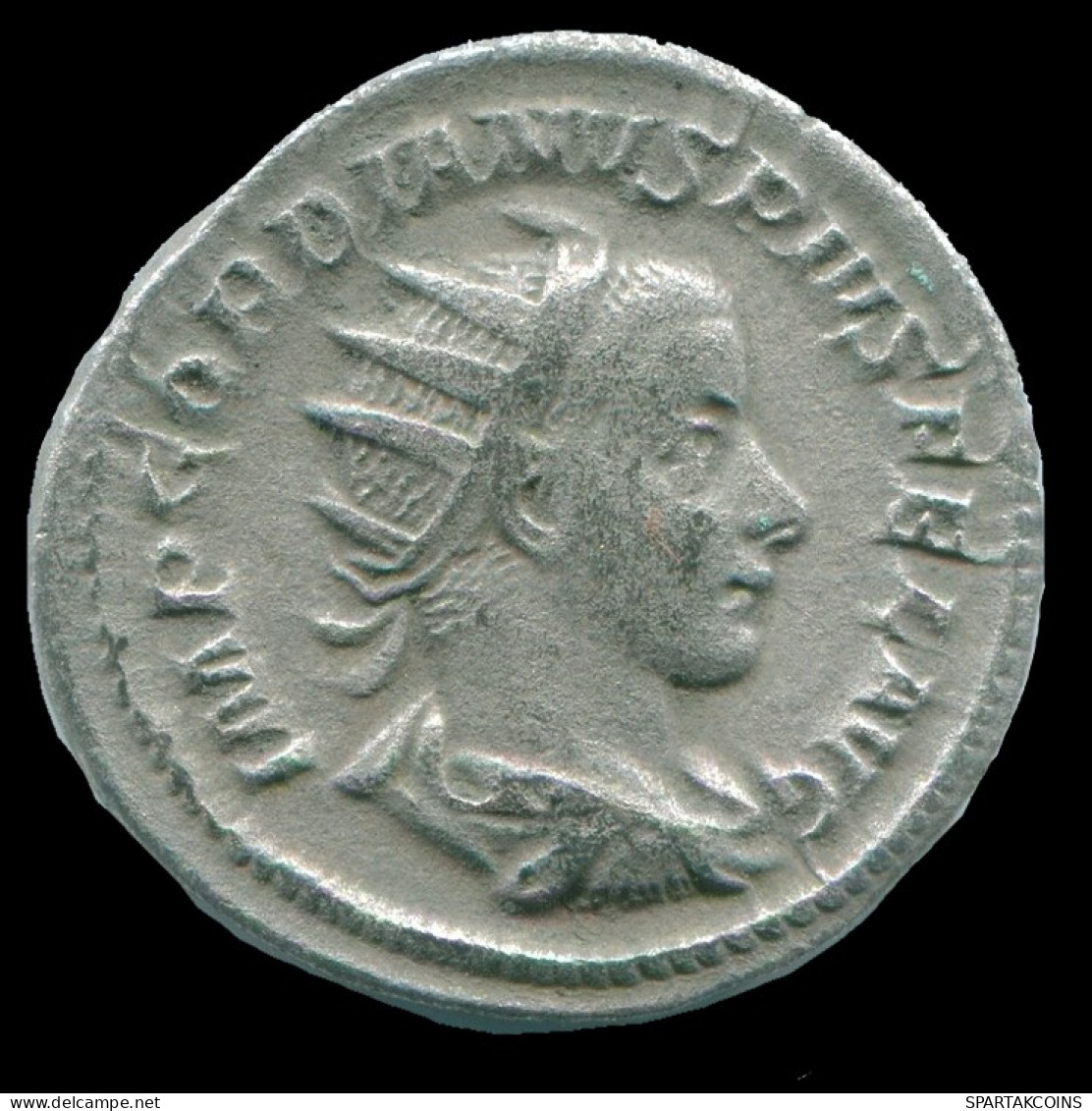 GORDIAN III AR ANTONINIANUS ROME AD 241 P M TR P IIII COS II P P #ANC13152.35.U.A - Der Soldatenkaiser (die Militärkrise) (235 / 284)