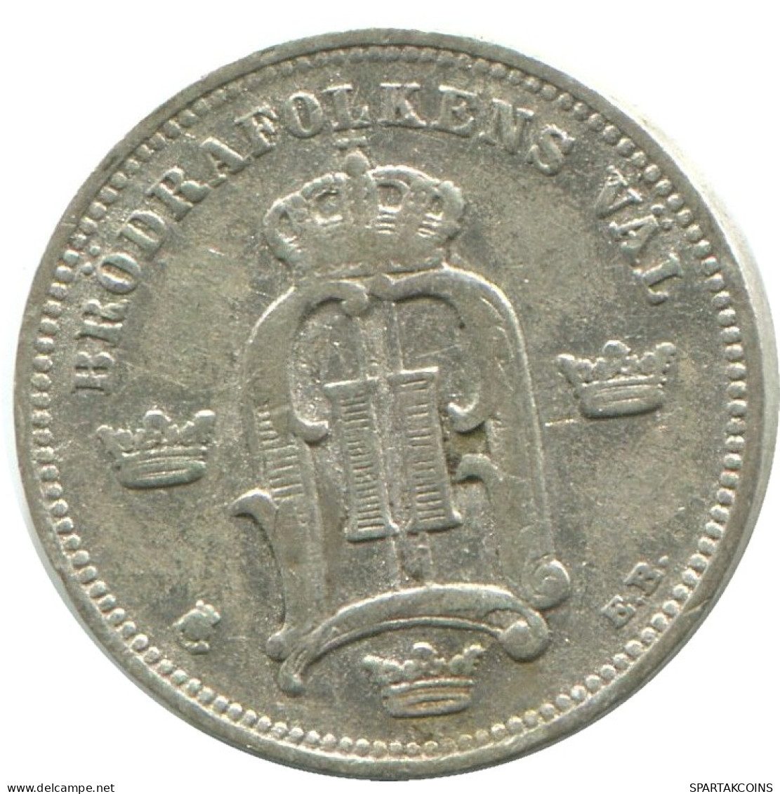 10 ORE 1904 SWEDEN SILVER Coin #AD121.2.U.A - Suède