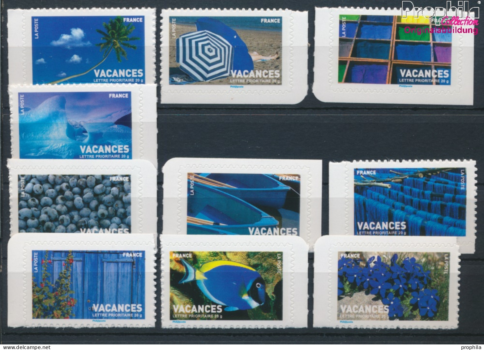 Frankreich 4247-4256 (kompl.Ausg.) Postfrisch 2007 Urlaubsgrüße (10391273 - Unused Stamps