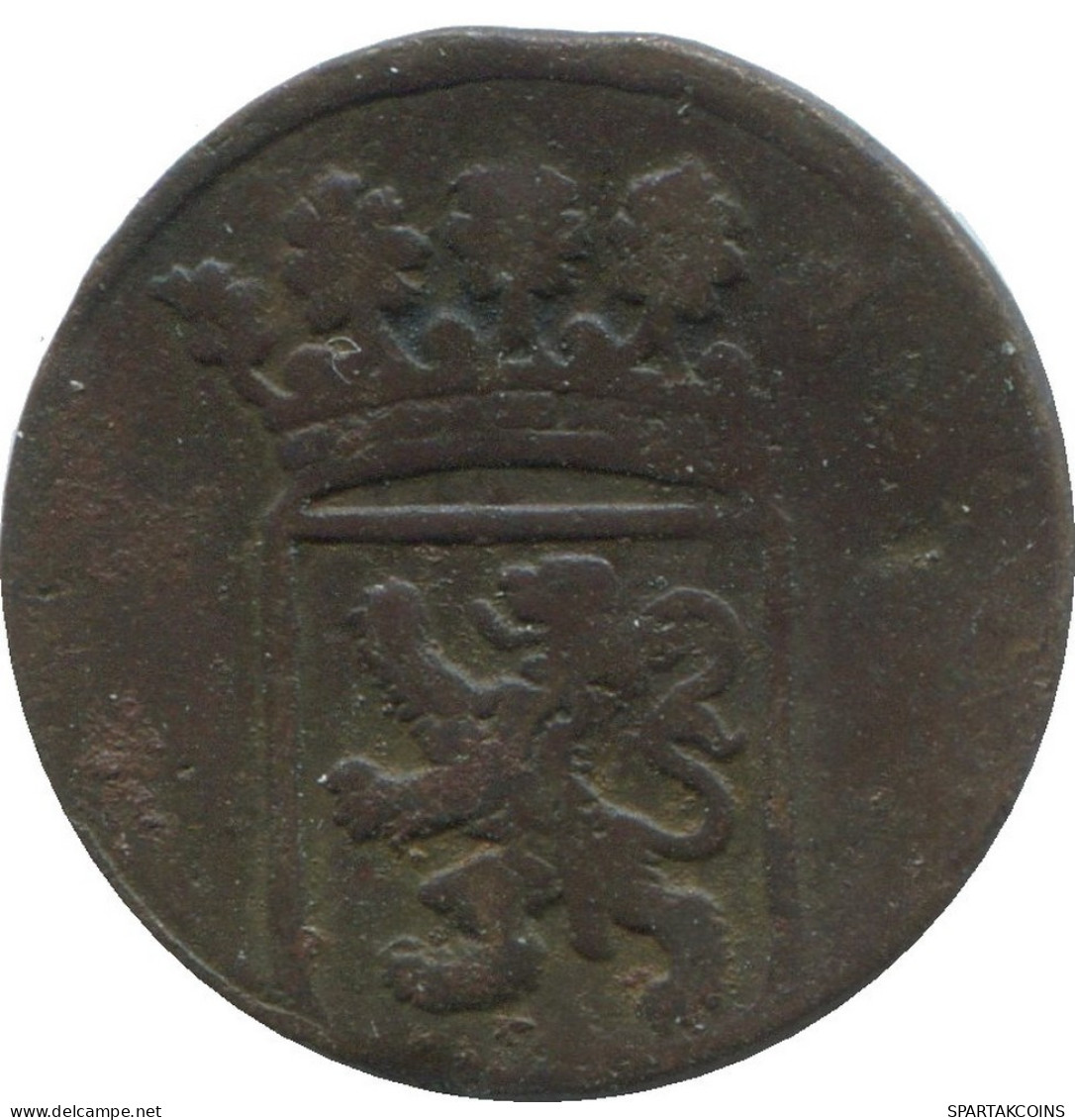 1753 HOLLAND VOC 1/2 DUIT IINDES NÉERLANDAIS NETHERLANDS NEW YORK COLONIAL PENNY #VOC1102.8.F.A - Niederländisch-Indien