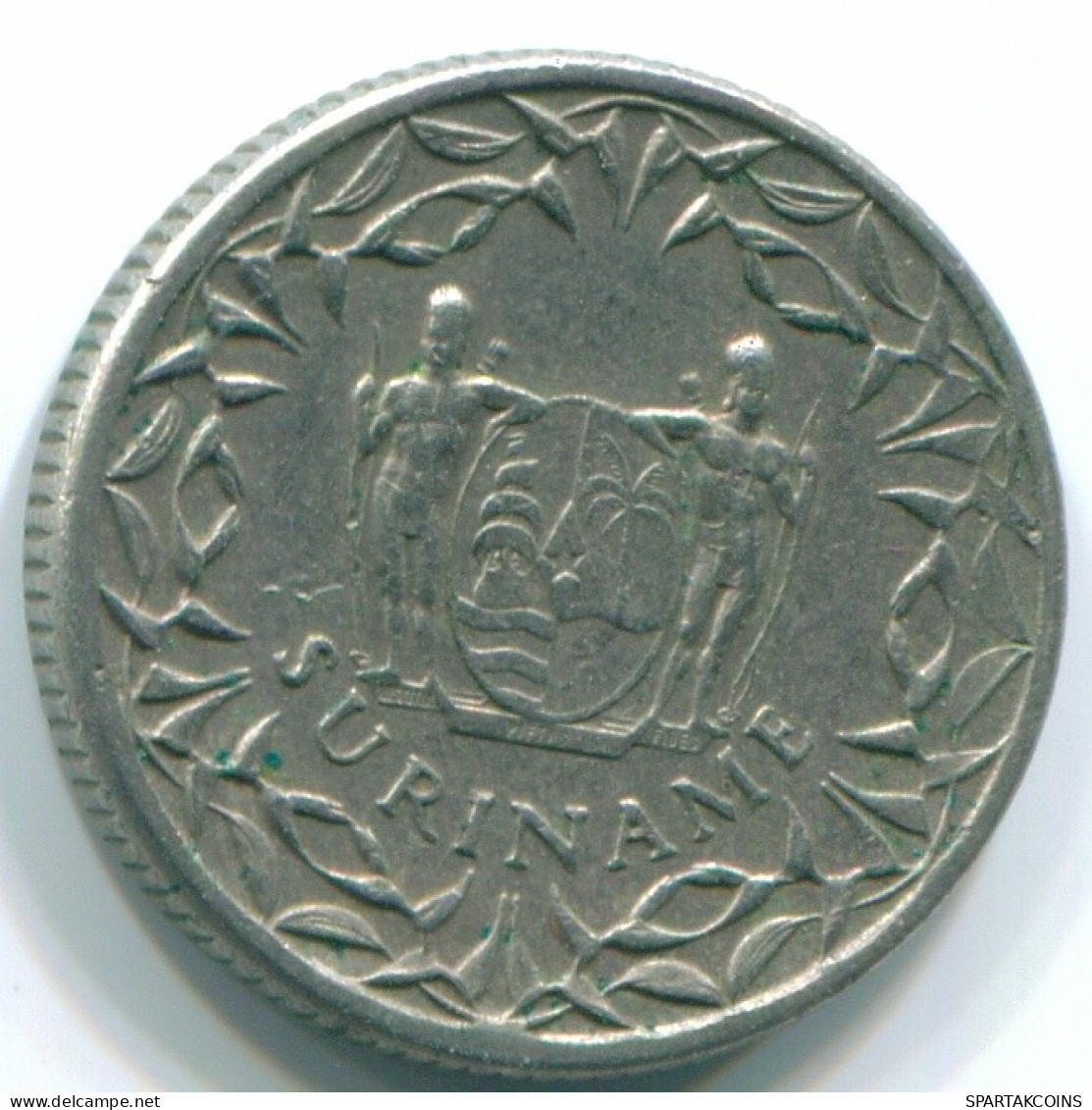 10 CENTS 1966 SURINAME NEERLANDÉS NETHERLANDS Nickel Colonial Moneda #S13251.E.A - Surinam 1975 - ...