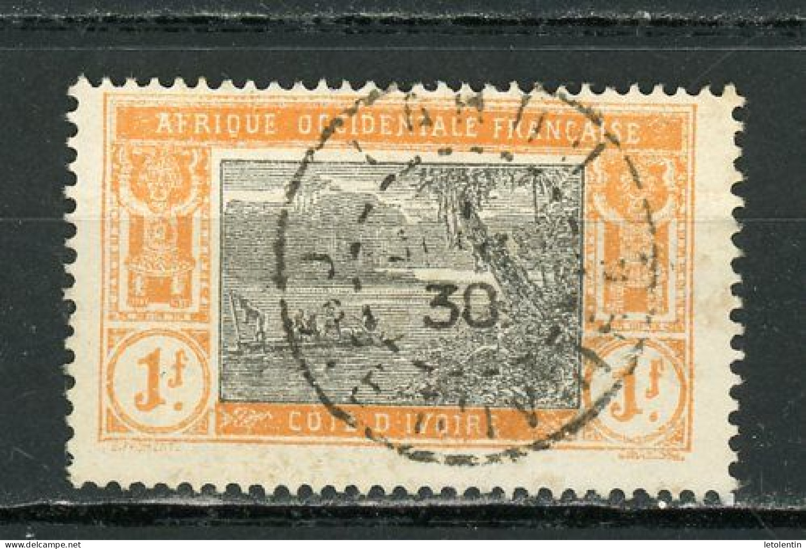 COTE D'IVOIRE (RF) - PAYSAGE - N° Yt 55 Obli. - Used Stamps