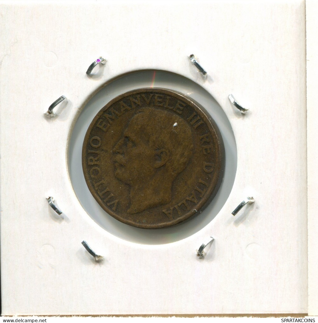 10 CENTESIMI 1921 ITALY Coin #AR623.U.A - 1900-1946 : Victor Emmanuel III & Umberto II