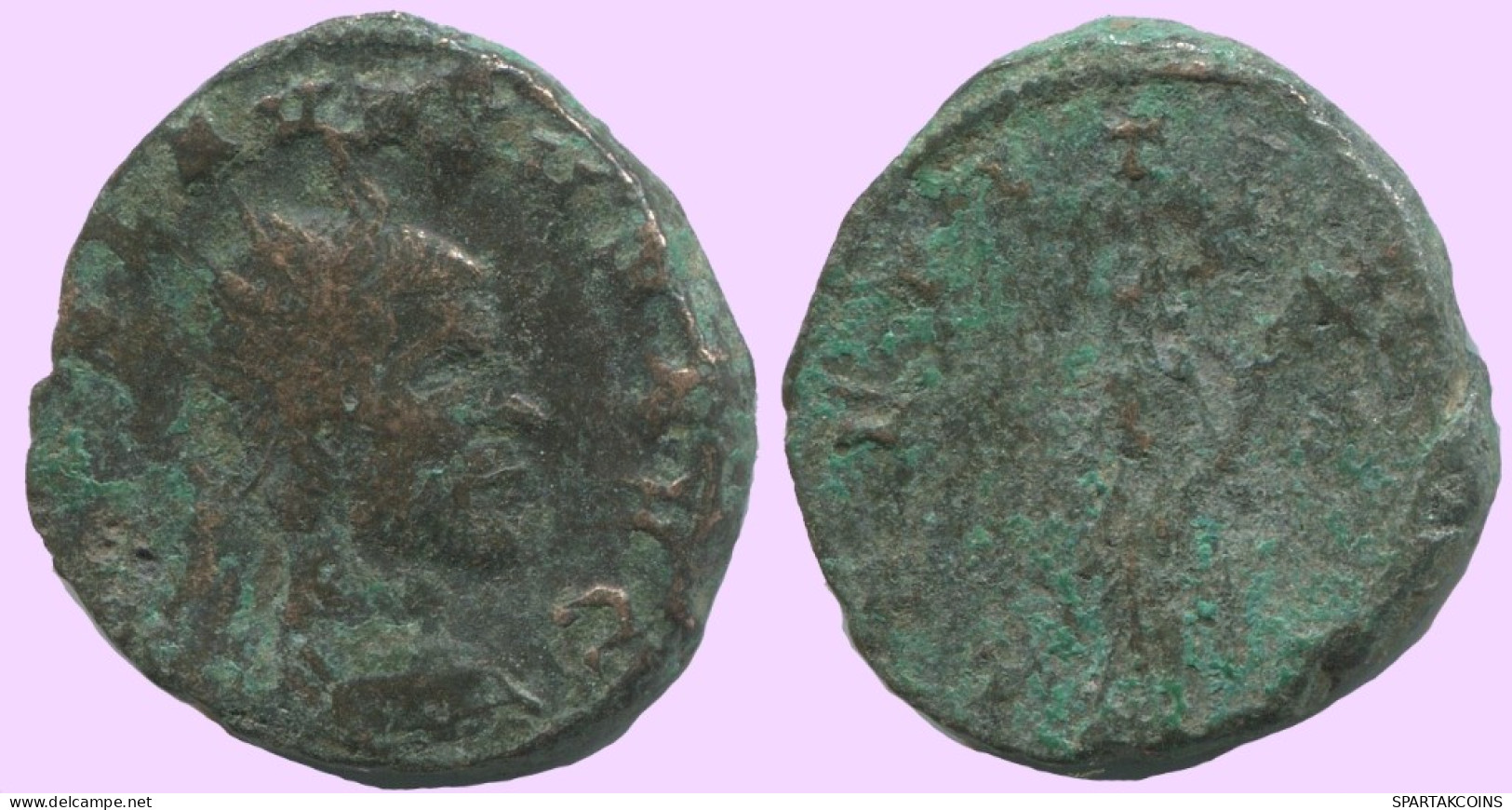 LATE ROMAN IMPERIO Follis Antiguo Auténtico Roman Moneda 3.2g/17mm #ANT2011.7.E.A - La Fin De L'Empire (363-476)