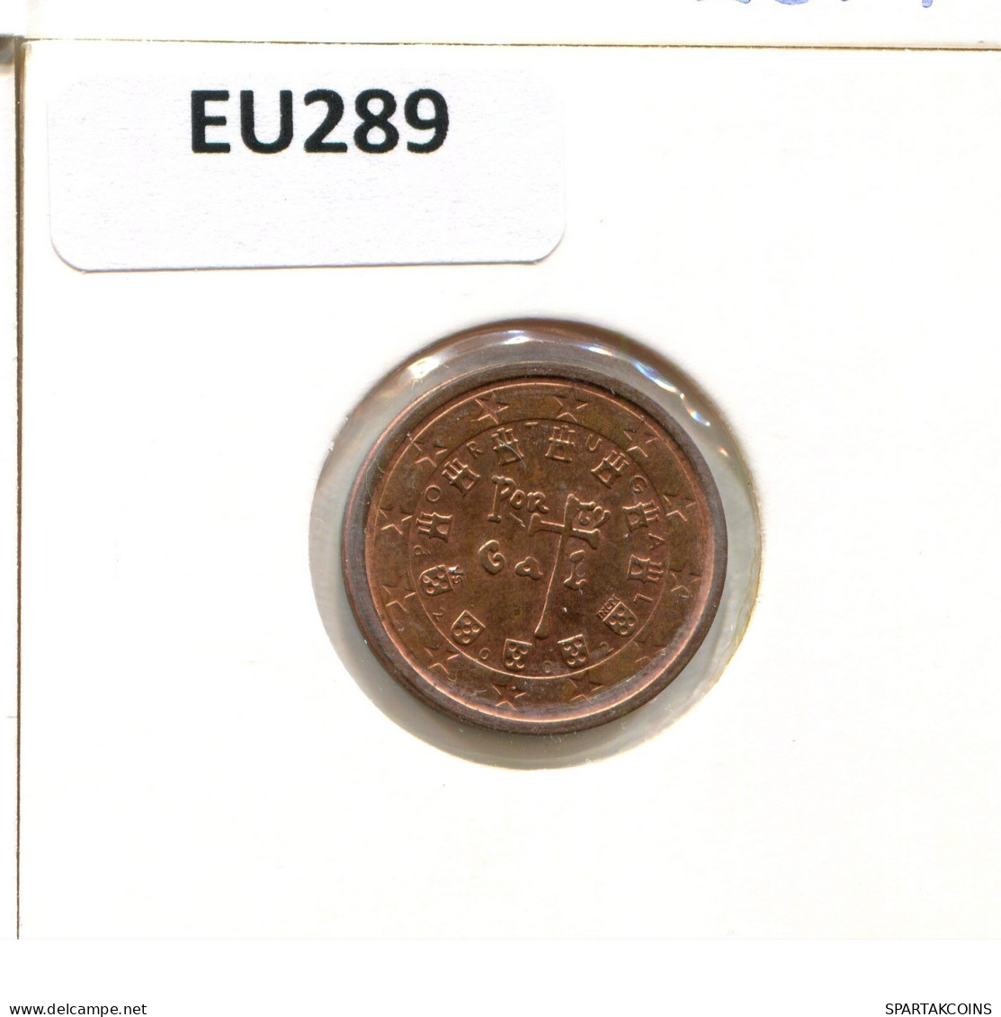 2 EURO CENTS 2002 PORTUGAL Münze #EU289.D.A - Portugal