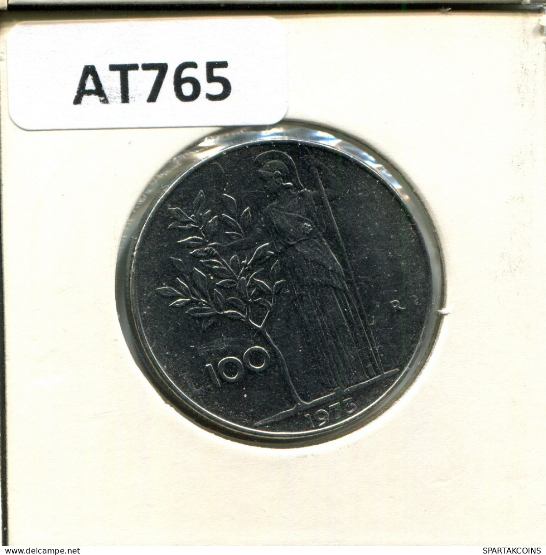 100 LIRE 1973 ITALIEN ITALY Münze #AT765.D.A - 100 Lire