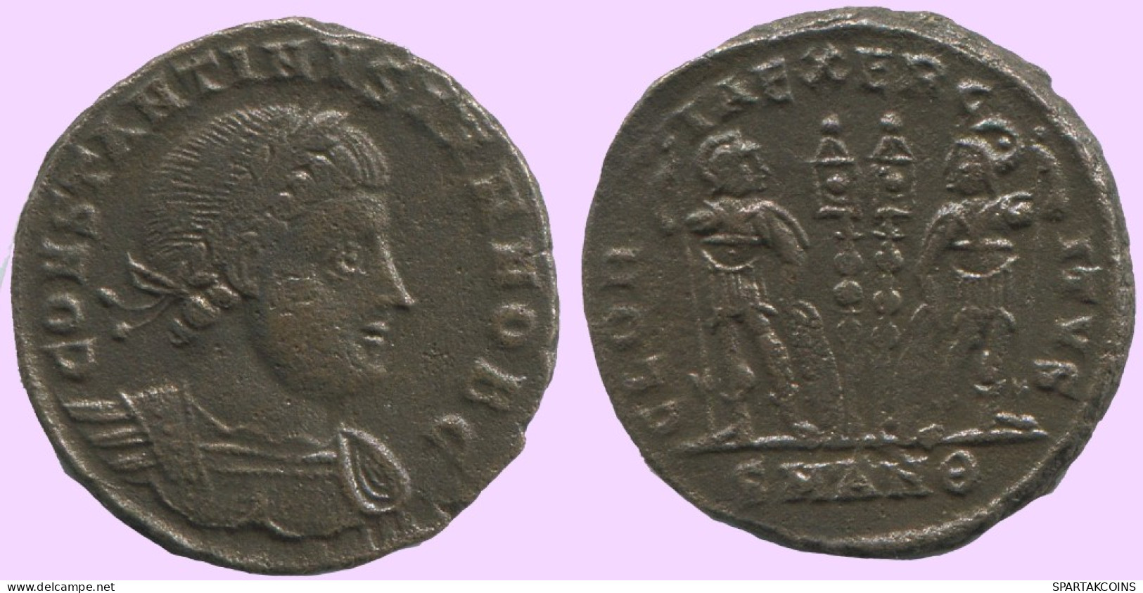 Authentische Antike Spätrömische Münze RÖMISCHE Münze 2.6g/17mm #ANT2189.14.D.A - El Bajo Imperio Romano (363 / 476)