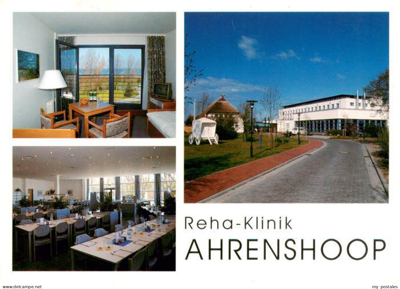 73945984 Ahrenshoop_Ostseebad Reha-Klinik Speisesaal Patientenzimmer - Other & Unclassified