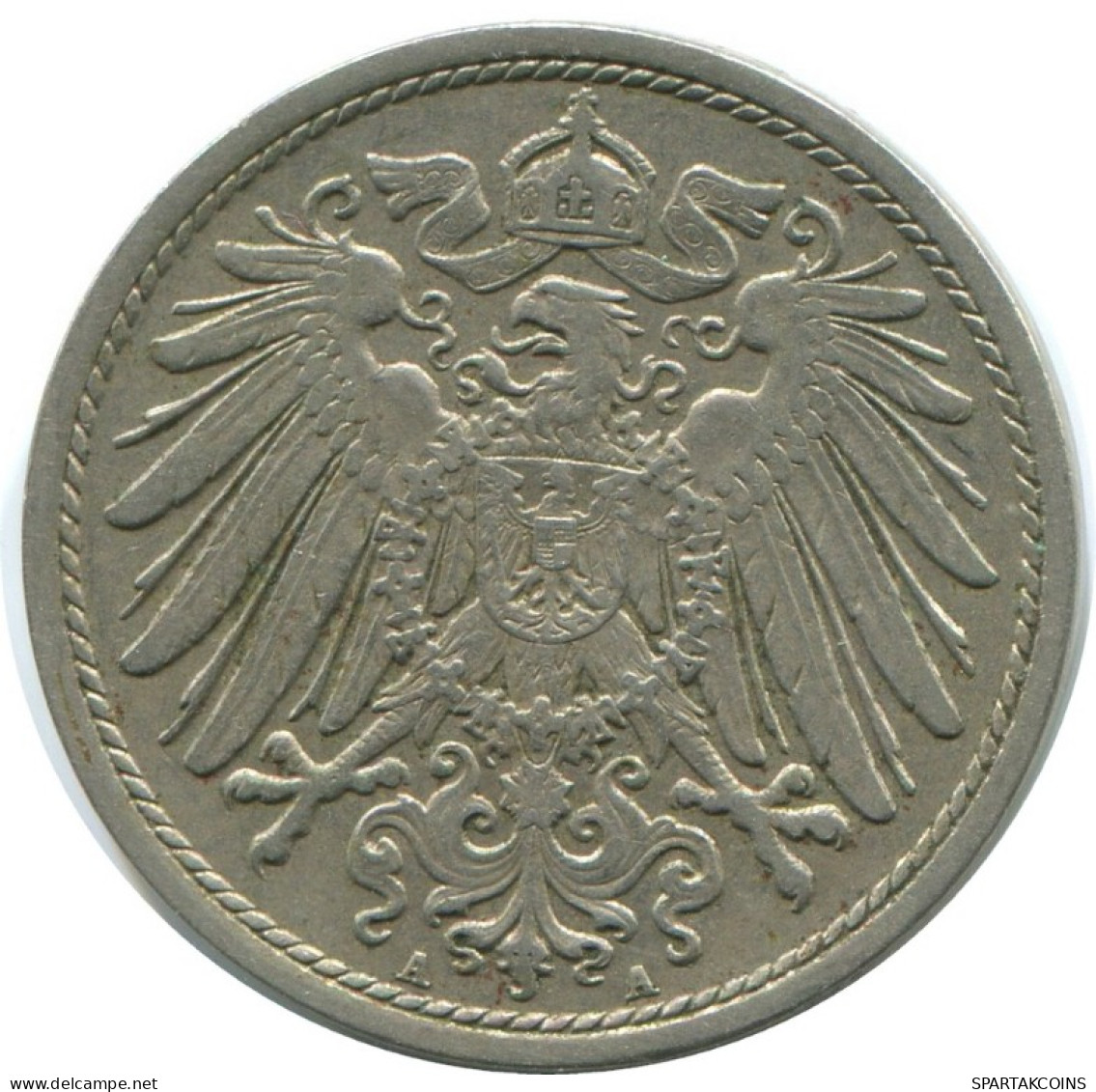10 PFENNIG 1905 A ALEMANIA Moneda GERMANY #AE521.E.A - 10 Pfennig