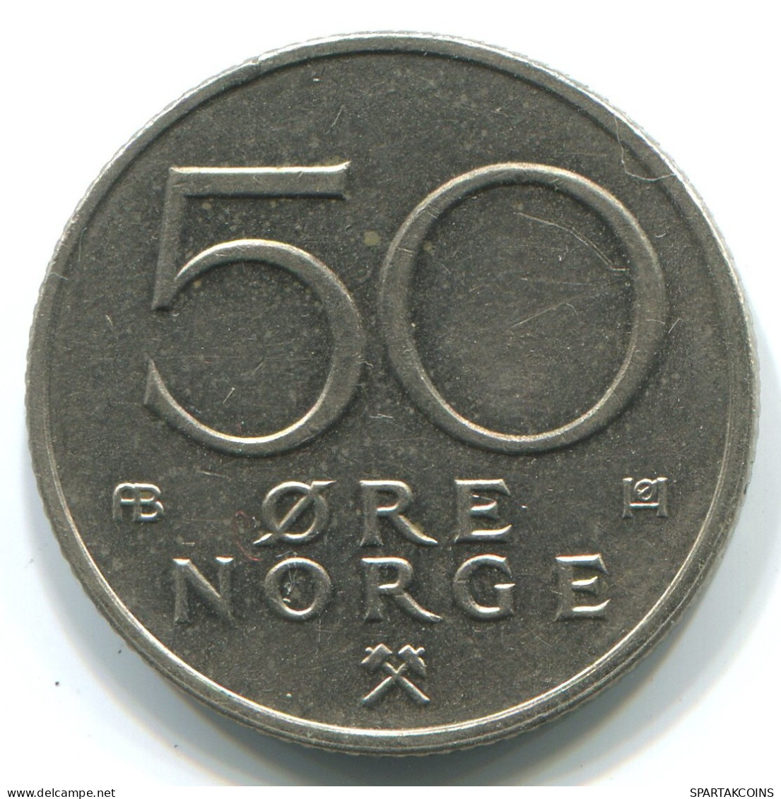 50 ORE 1978NORUEGA NORWAY Moneda #WW1060.E.A - Norvegia