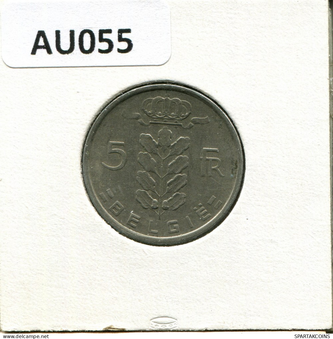 5 FRANCS 1949 DUTCH Text BELGIQUE BELGIUM Pièce #AU055.F.A - 5 Francs