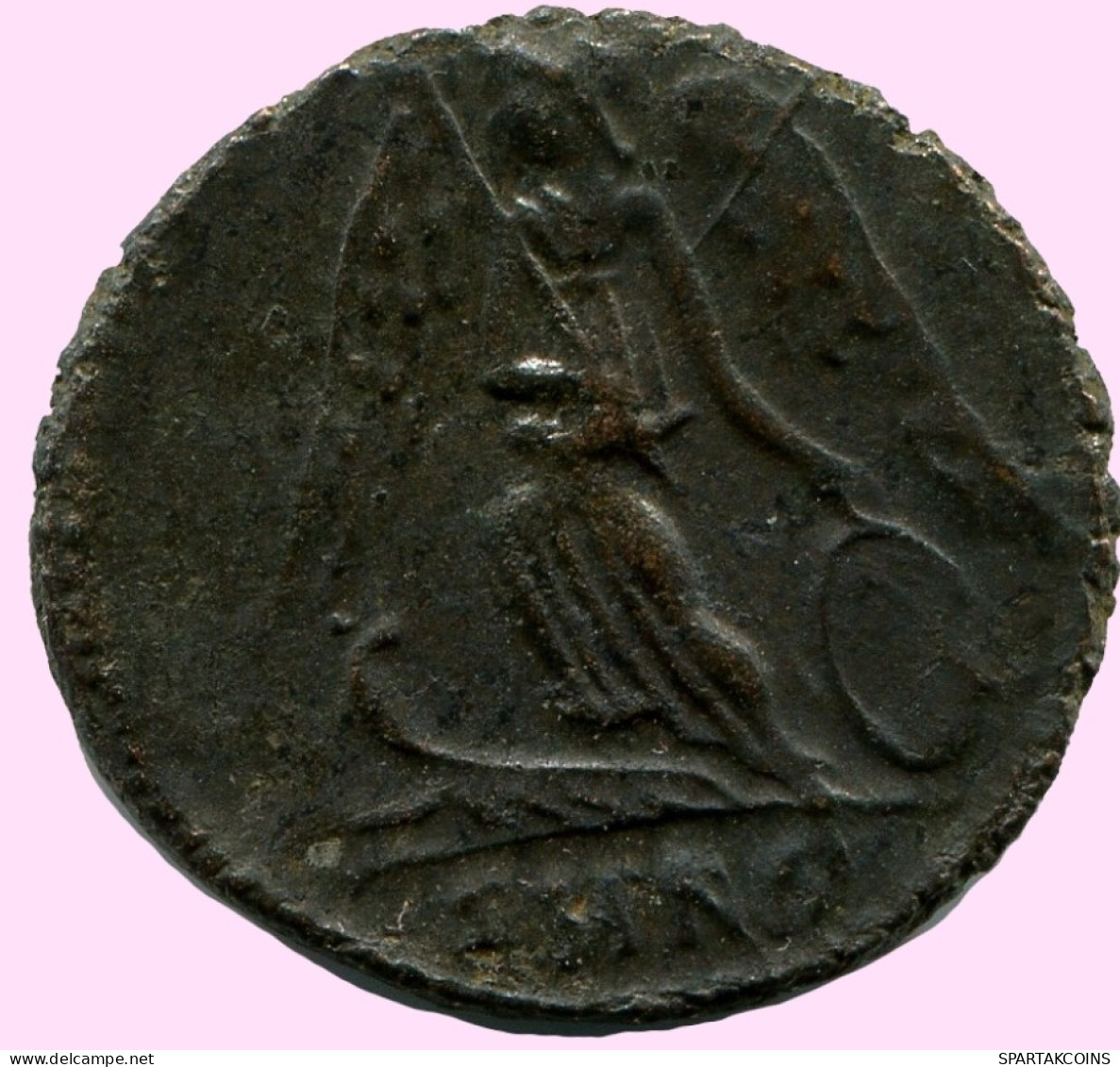 CONSTANTINUS I CONSTANTINOPOLI FOLLIS Ancient ROMAN Coin #ANC12083.25.U.A - The Christian Empire (307 AD To 363 AD)