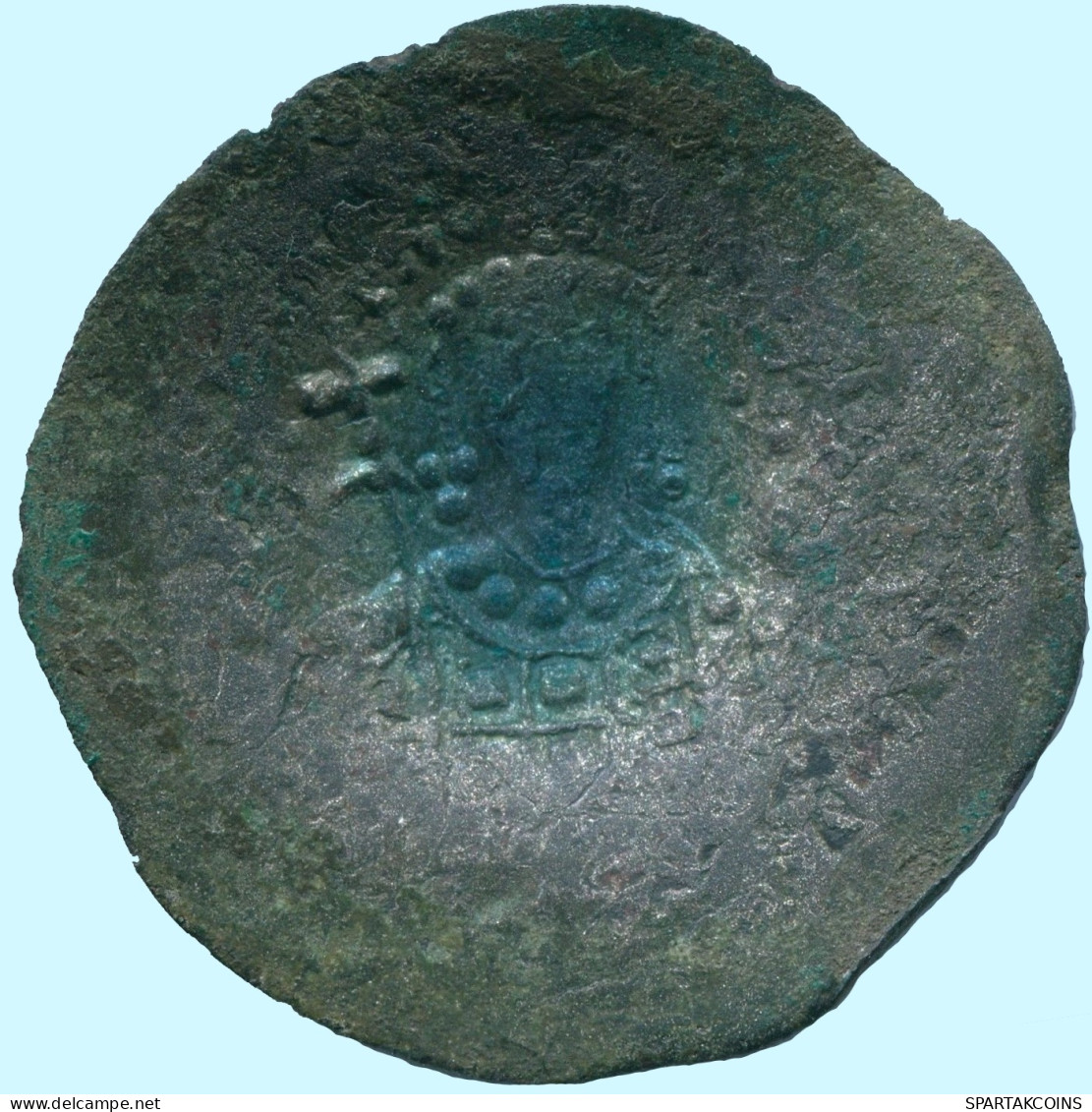 JOHN II COMNENUS BI ASPRON TRACHY CONSTANTINOPLE 3.53g/29.11mm #ANC13641.16.F.A - Byzantinische Münzen