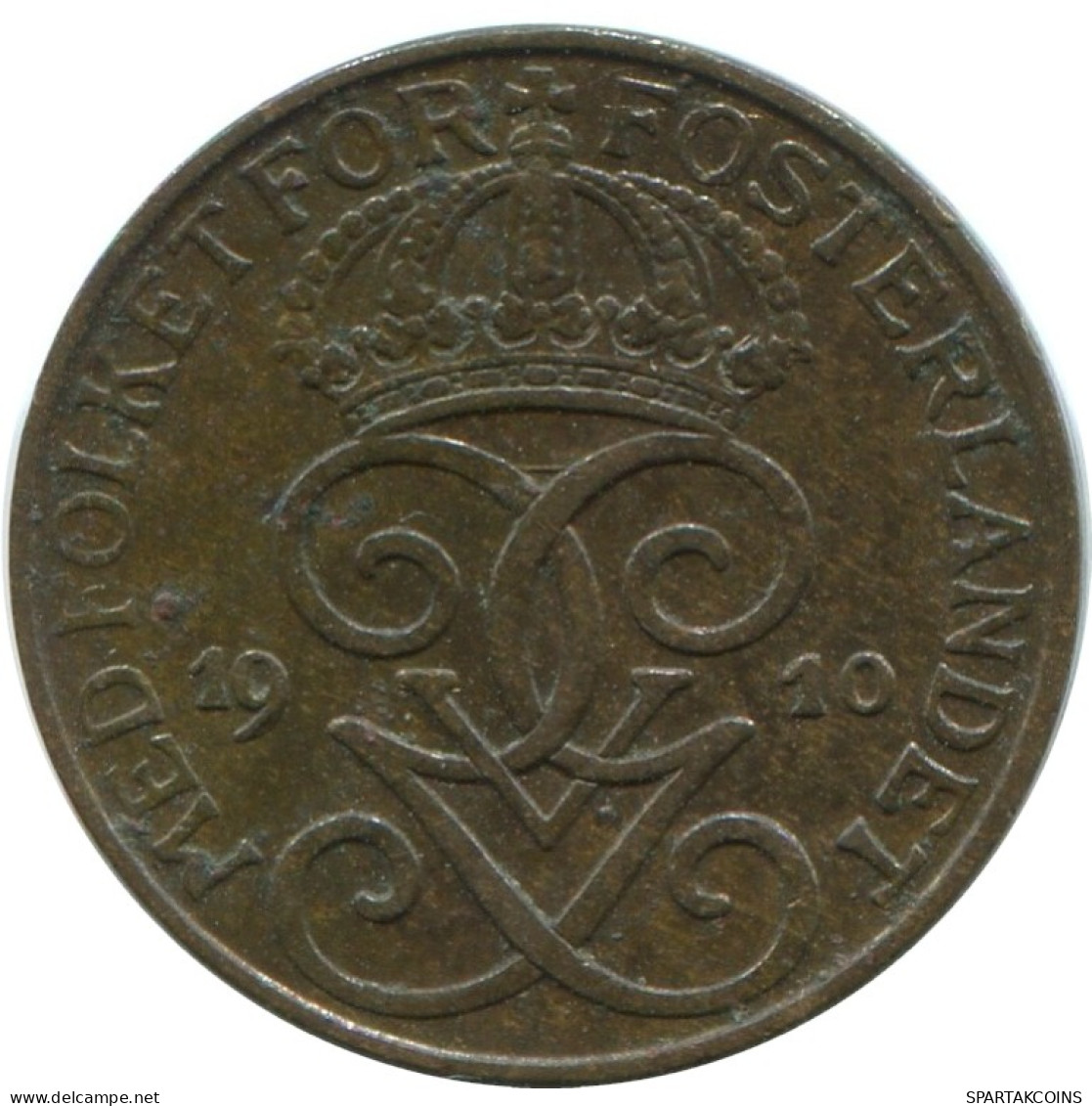 1 ORE 1910 SUECIA SWEDEN Moneda #AD346.2.E.A - Suède