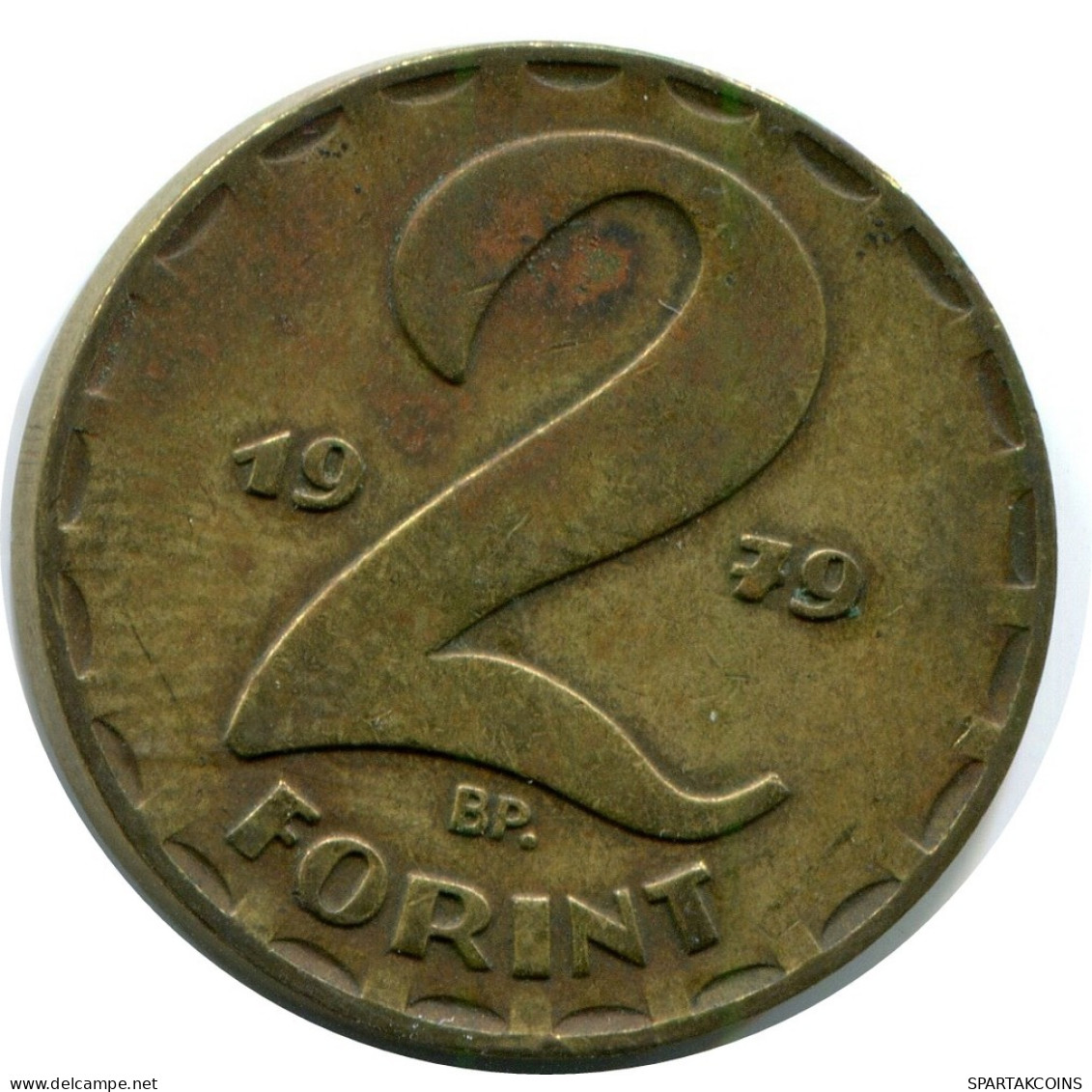 2 FORINT 1979 HUNGRÍA HUNGARY Moneda #AY632.E.A - Hongrie