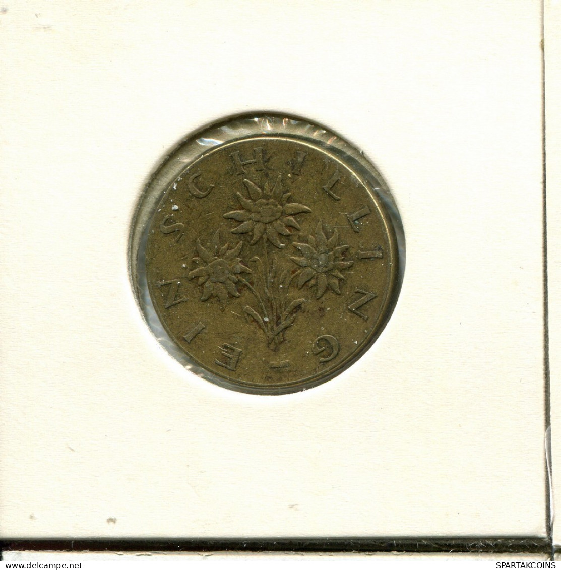 1 SCHILLING 1966 AUSTRIA Coin #AV074.U.A - Autriche