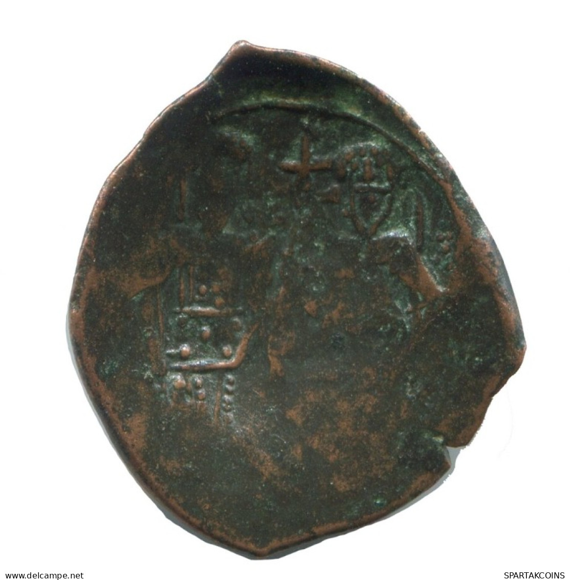 ALEXIOS III ANGELOS ASPRON TRACHY BILLON BYZANTIN Pièce 1.5g/22mm #AB466.9.F.A - Byzantinische Münzen