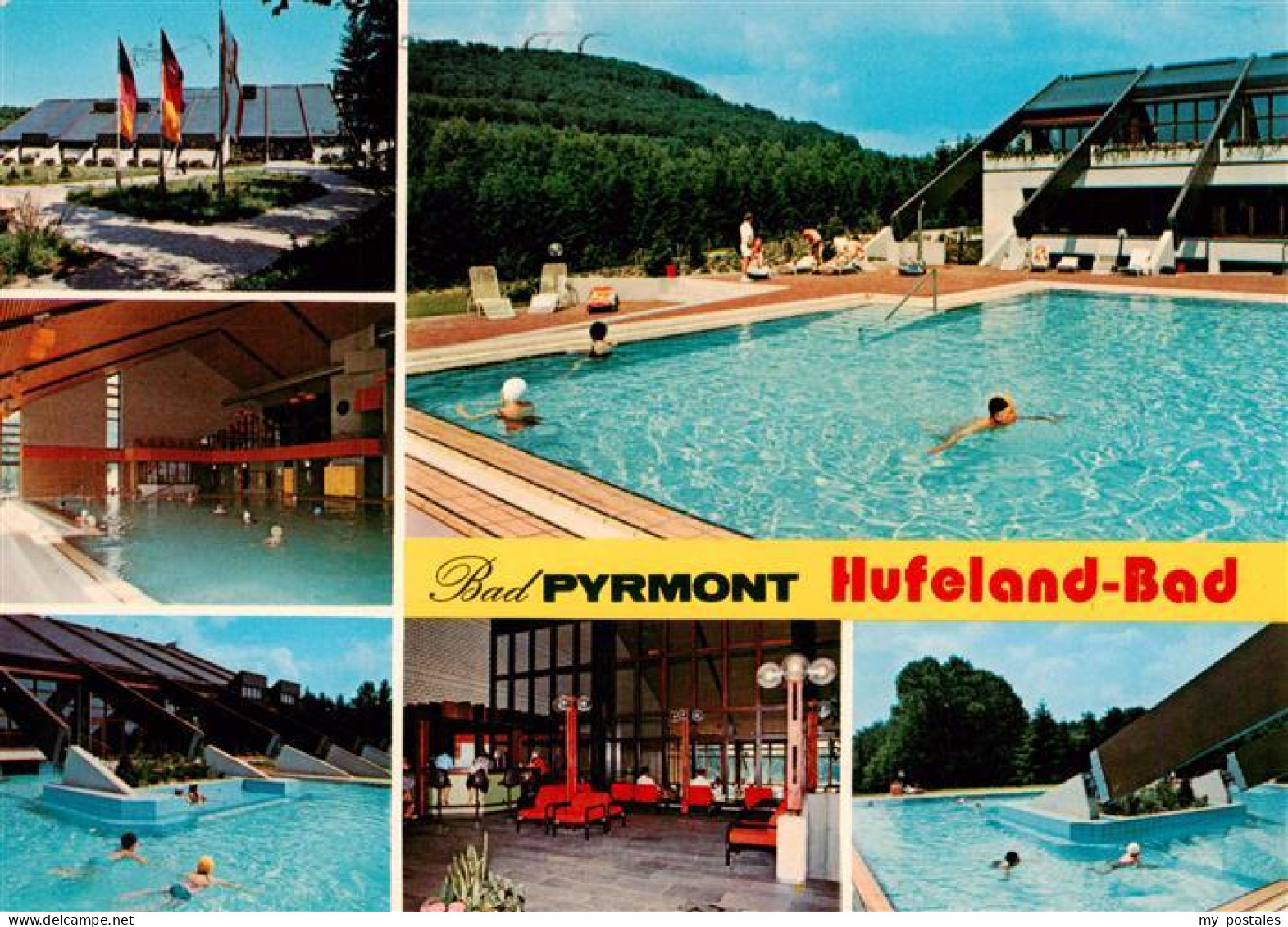 73945975 Bad_Pyrmont_Niedersachsen Hufeland-Bad Freibad Hallenbad - Bad Pyrmont