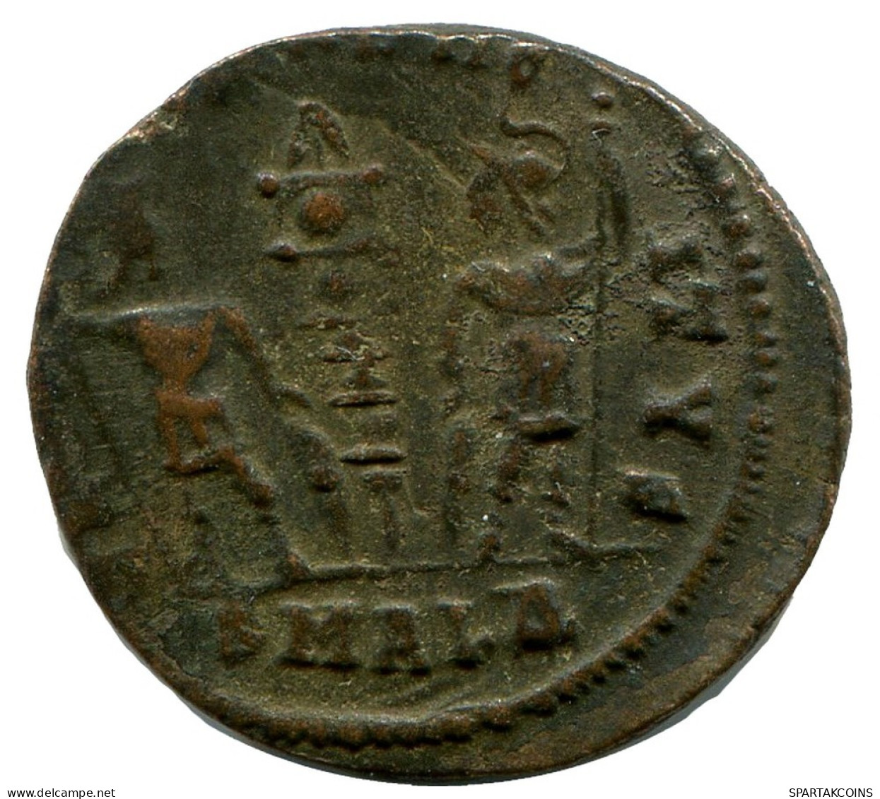 CONSTANTIUS II ALEKSANDRIA FROM THE ROYAL ONTARIO MUSEUM #ANC10464.14.D.A - Der Christlischen Kaiser (307 / 363)